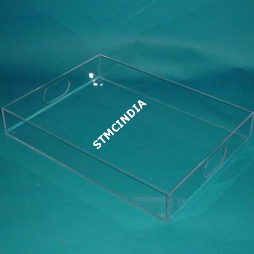 Clear acrylic tray