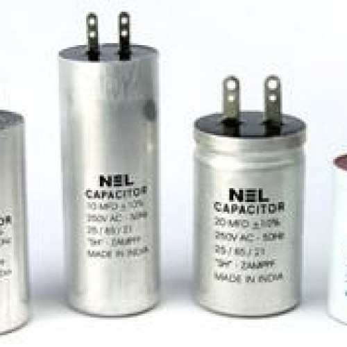 Discharged lamp capacitors