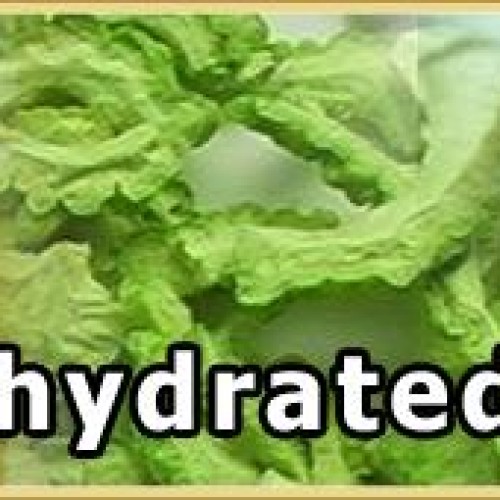 Dehydrated vegetables