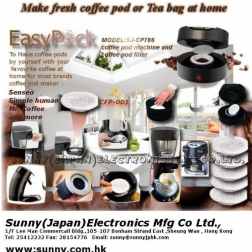Coffee pod maker