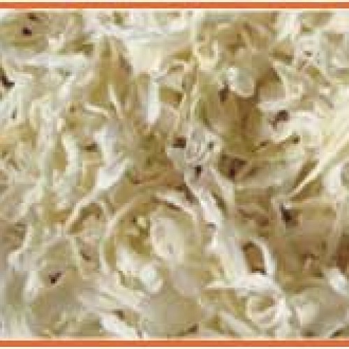 Dehydrated white onion