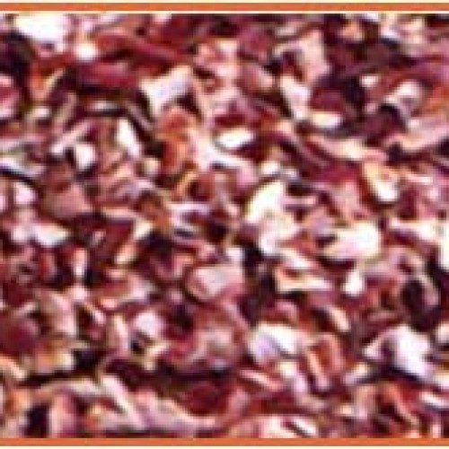 Dehydrated red onion