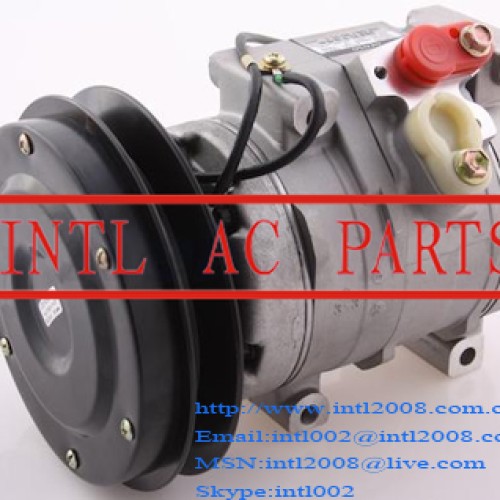 Ac compressor 10s17a replaces 10s15c john deere and komatsu 447220-4052 447220-4053 447220-4781 20y-979-6121 447220-5506 1131243