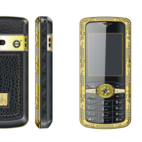 A600 golden mobile phone