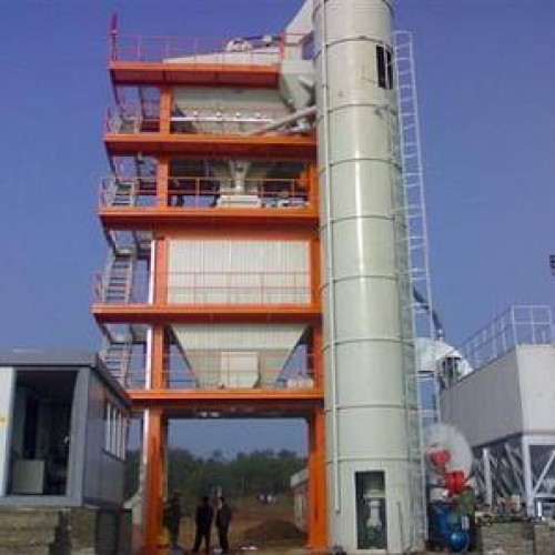 Asphalt batching plant with capacity of 64tph