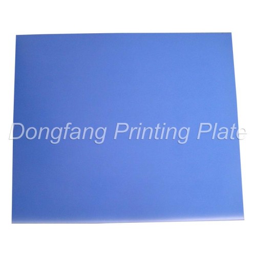Thermal positive ctp plate - blue c