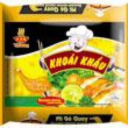 Chicken flavour instant noodles bag