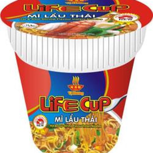 Instant noodles in cups