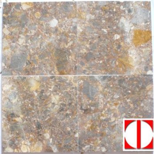 Multi color marble tile