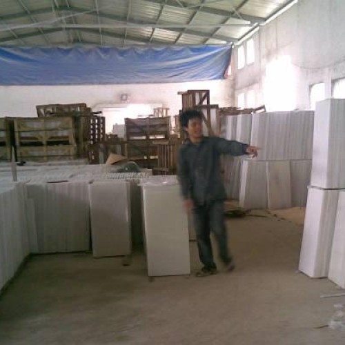 Vietnam pure white marble