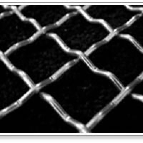 Crimped wire mesh