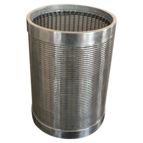 Rod base wire wrap screen,stainless steel wedge wire water well screen,john