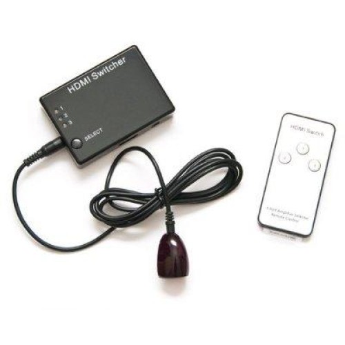 3 Port Remote HDMI Switch