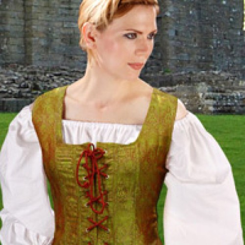 Medieval mistress bodice