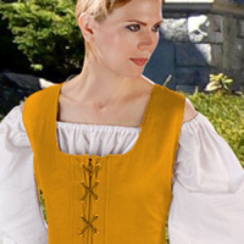 Reversible peasant bodice