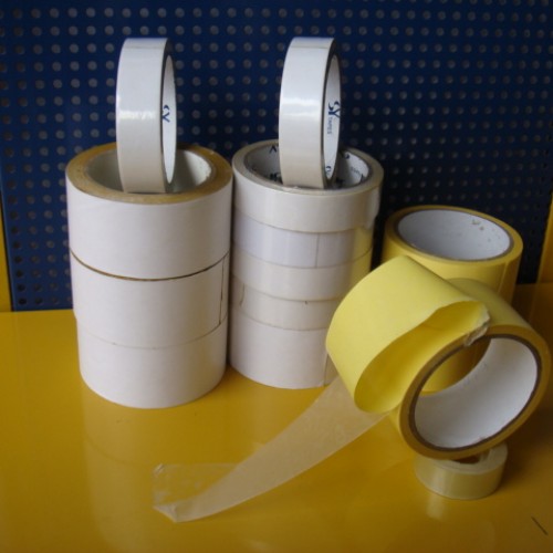 Yellow double side tape