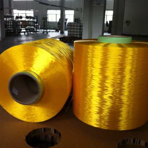 Polyester yarn poy