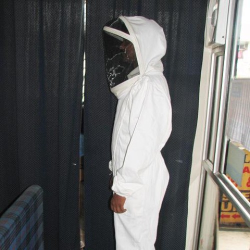 Beekeeping hood coverall