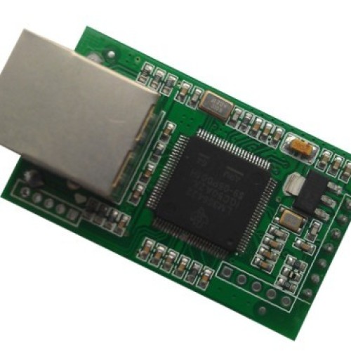 Ethernet to doal serial ports-doal uart serial to ethernet module