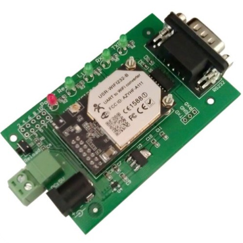 Wifi to rs232 module with antenna - serial to wireless