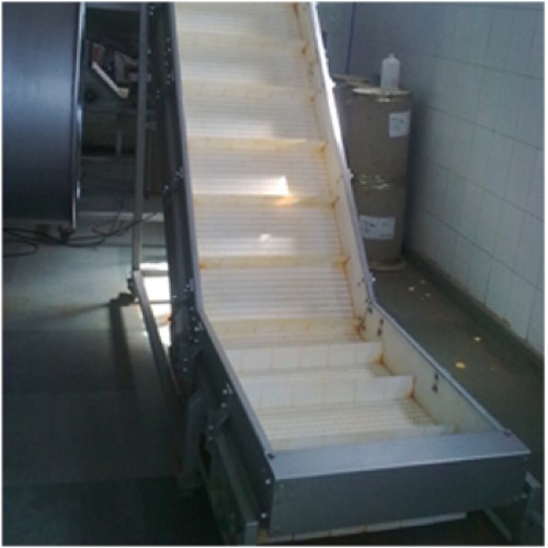 Takeup conveyor