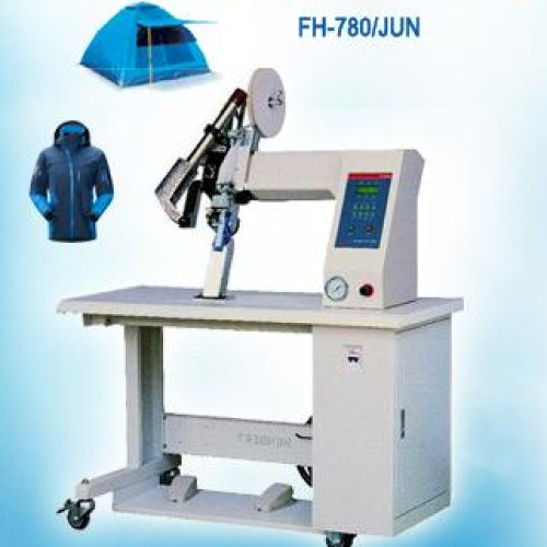 Hot air seam sealing machine