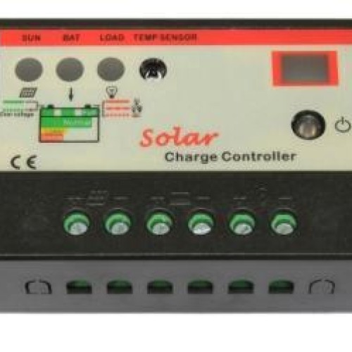 Solar charge controller for home system, ephc-st, 10a, 12/24v