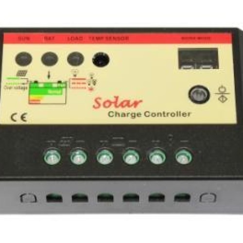 Solar charge controller for solar light  system, ephc-st, 10a, 12/24v