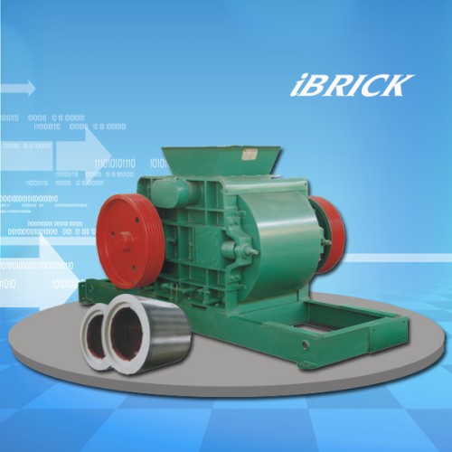 Fine pulverizing doble-roller grinder