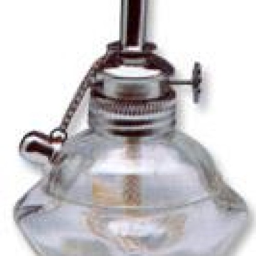 Glass alcohol lamp