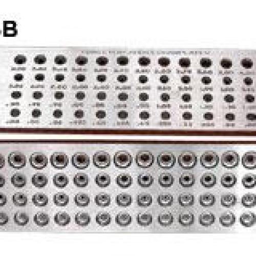 Tungsten draw plate