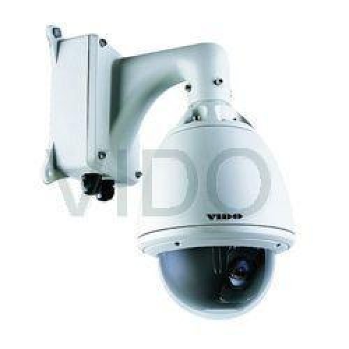 P/t/z dome camera - hd, flash screen, high-speed, high perspective at night.