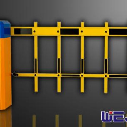 Automatic boom barrier road barrier