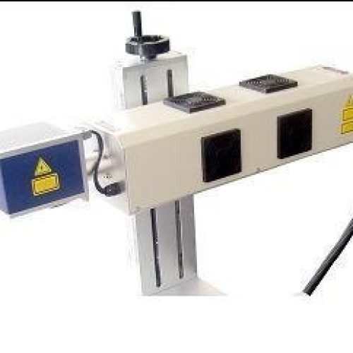 Diode side-pumped laser marking machine