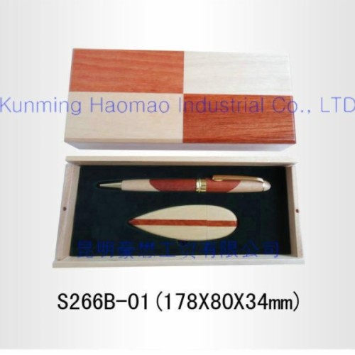 Wholesale wooden usb set