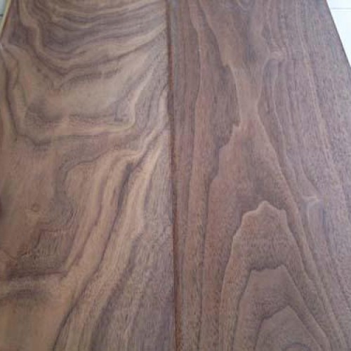 Walnut engineered wood flooring