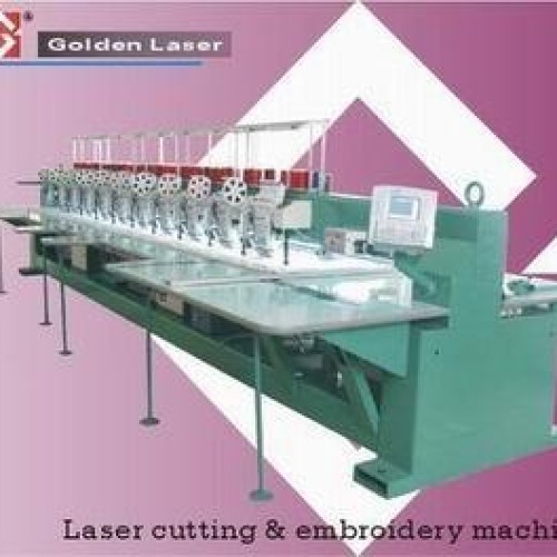 Laser embroidery machine
