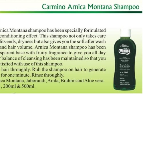 carmino arnica montana shampoo