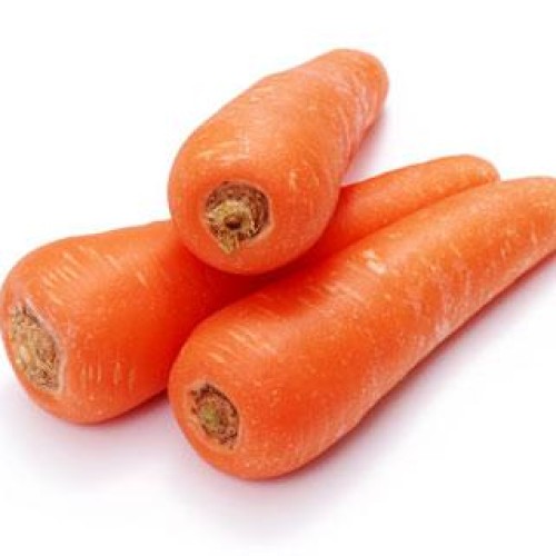 Fresh and frozen carrot vegetable