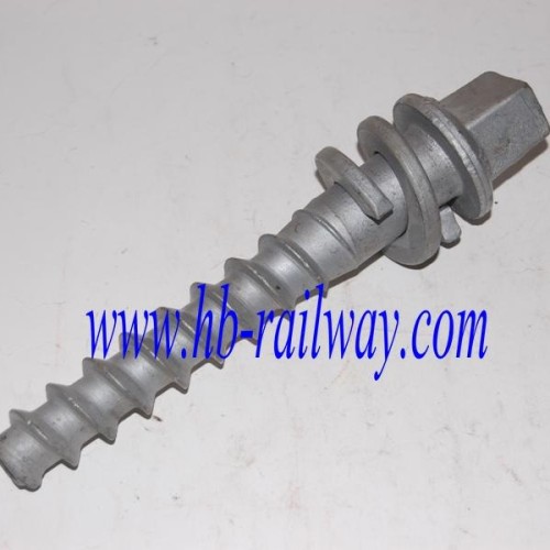 Square head screw spike 