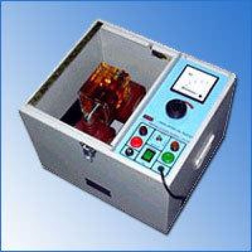 Transformer oil dielectric strength tester