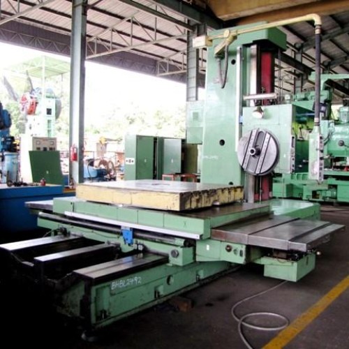 Union bft 125/5 horizontal boring machine