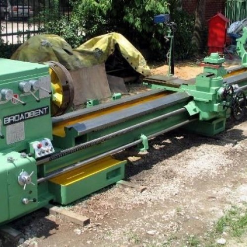 Broadbent 31' gap bed lathe