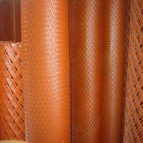 Expanded wire mesh