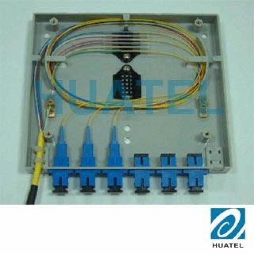 Fiber optic termination box