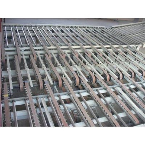 Gypsum board production machine
