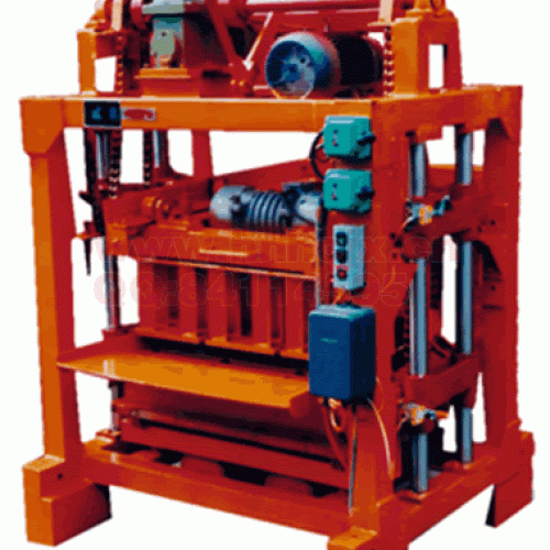 Small manual block machine