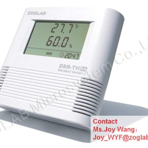 Data logger for temperature and humidity