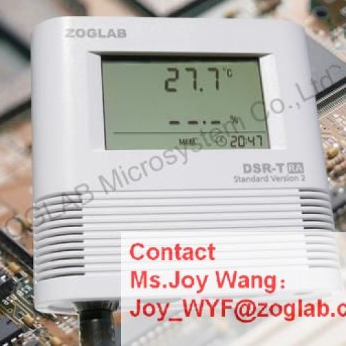 Data logger for temperature