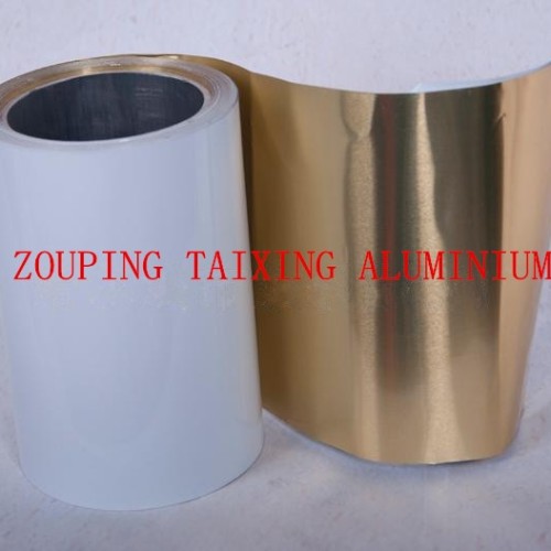 Lacquer aluminium foil for airline food trays